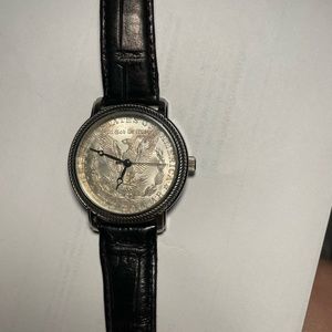 One dollar silver men watch used in good condition